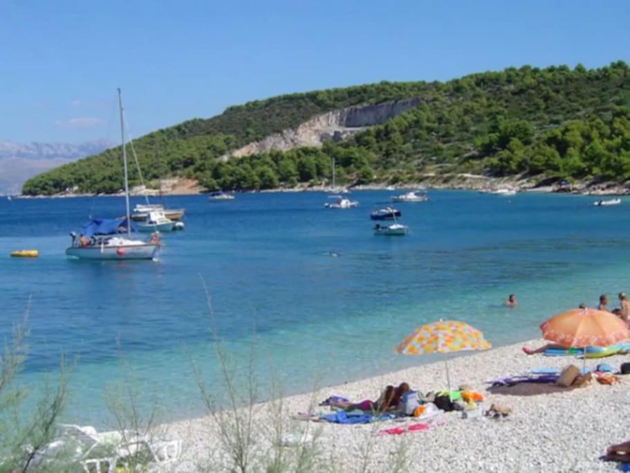 Luxury Villa Lana Apt, Seaview Terrace, Large Outdoor Space, Bbq Trogir Bagian luar foto